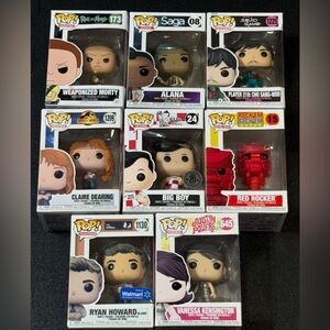 Lot Of 8 Mixed Funoks​